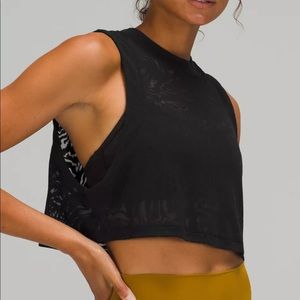 All your crop tank lululemon